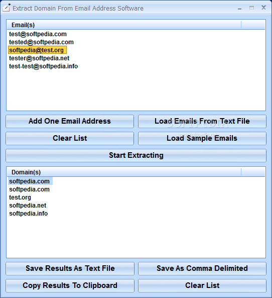 Extract Domain From Email Address Software