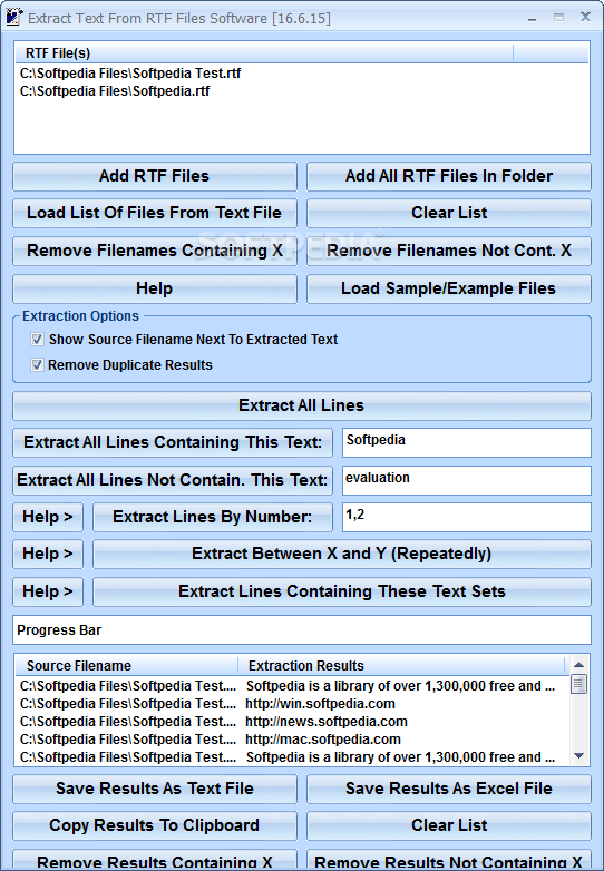 Extract Text From RTF Files Software