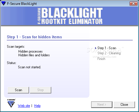F-Secure BlackLight Rootkit Detection