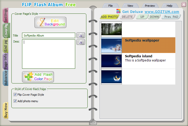 FLIP Flash Album Free
