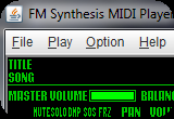 FM Synthesis MIDI Player