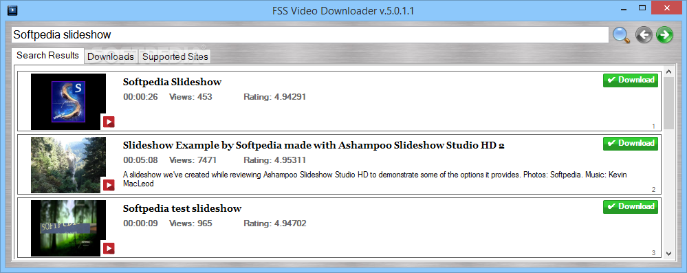 FSS Video Downloader