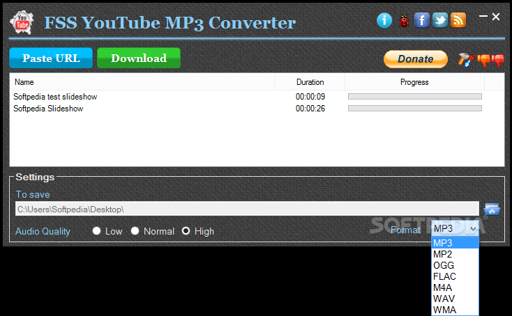 FSS YouTube MP3 Converter