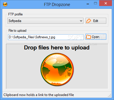 FTP Dropzone