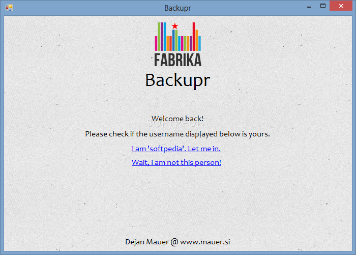 Top 1 Internet Apps Like Fabrika Backupr - Best Alternatives