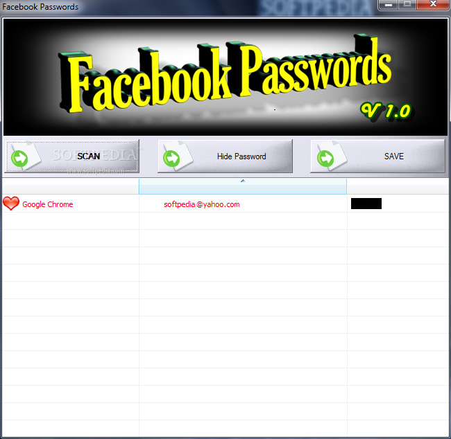 Facebook Passwords