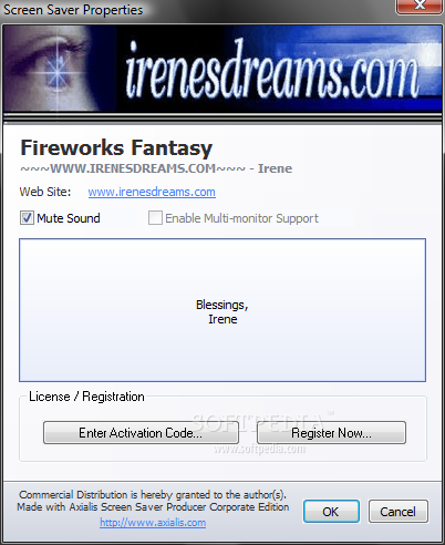 Fantasy Fireworks Screensaver