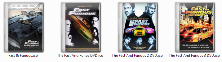 Fast And Furious Icon Set