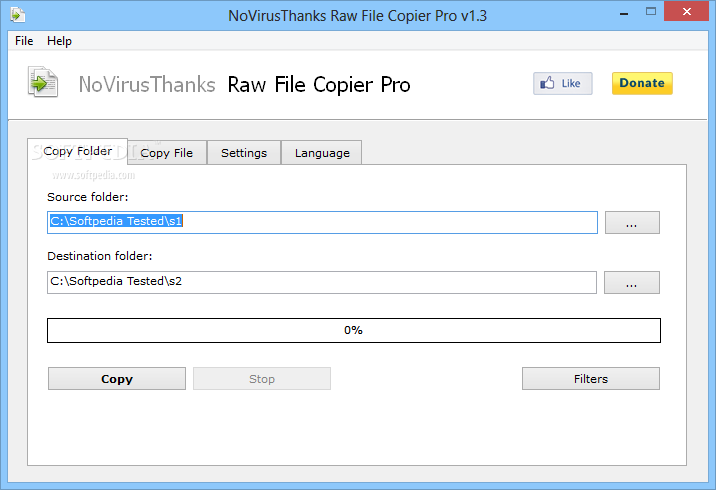 NoVirusThanks Raw File Copier Pro