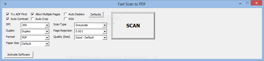 Fast Scan to PDF