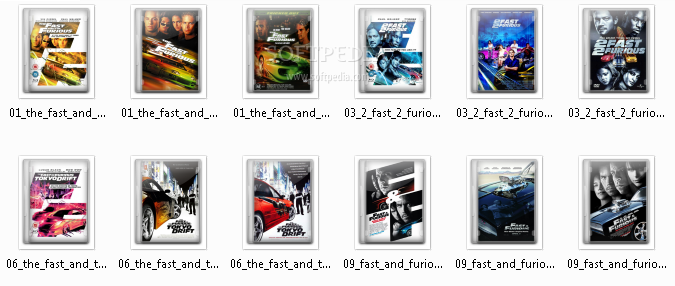 Fast and furious DVD Case Pack
