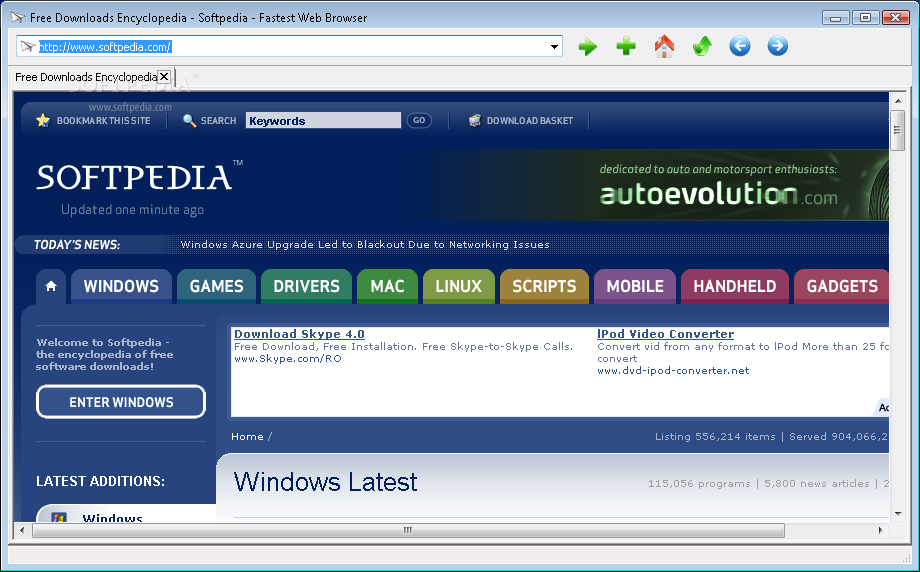 Fastest Web Browser