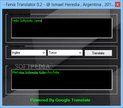 Fenix Translator