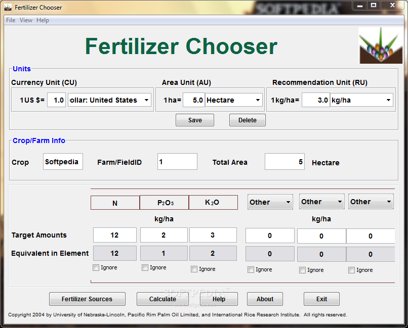 Fertilizer Chooser