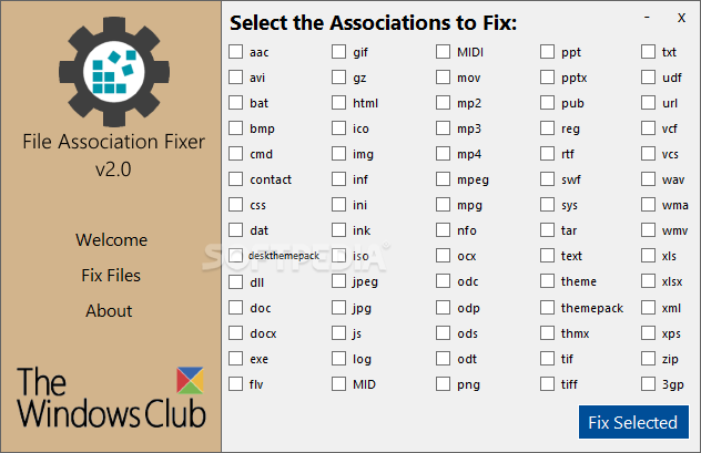 File Association Fixer
