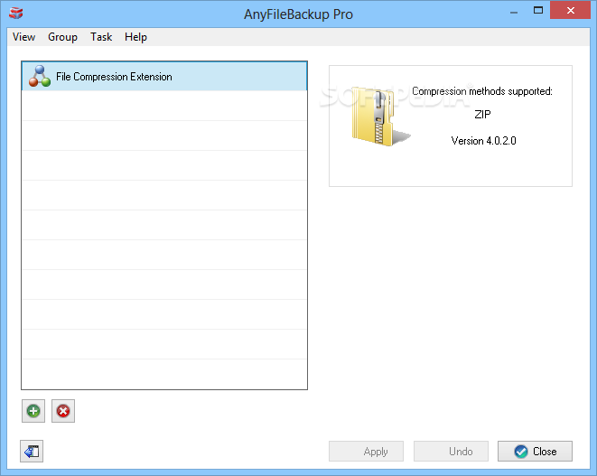 File Compression Extension for AnyFileBackup