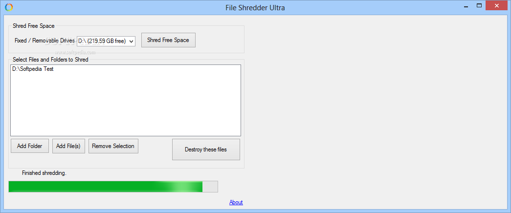 File Shredder Ultra