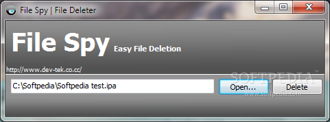 File Spy | File deleter