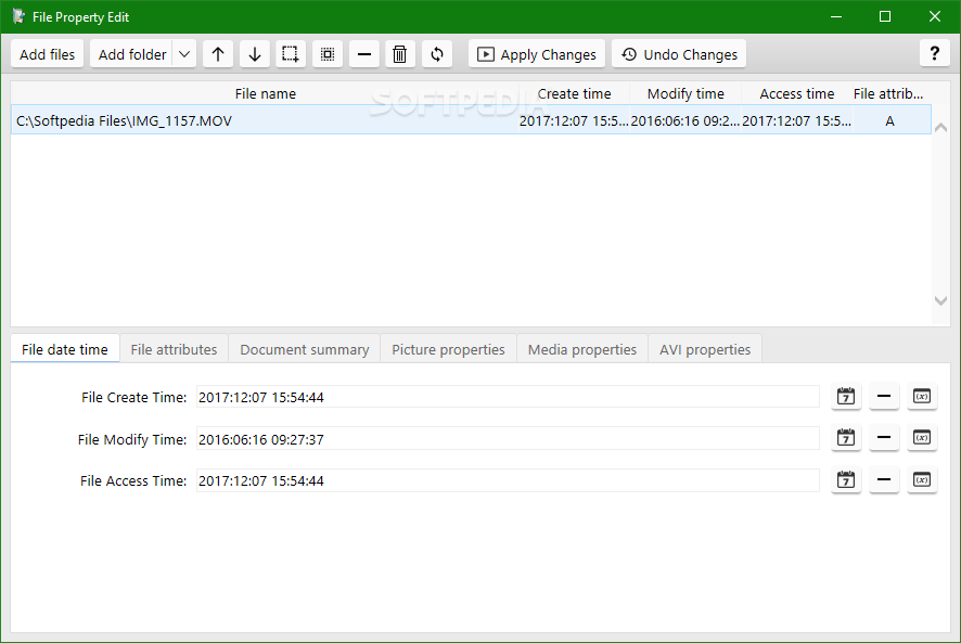 File Property Edit Pro