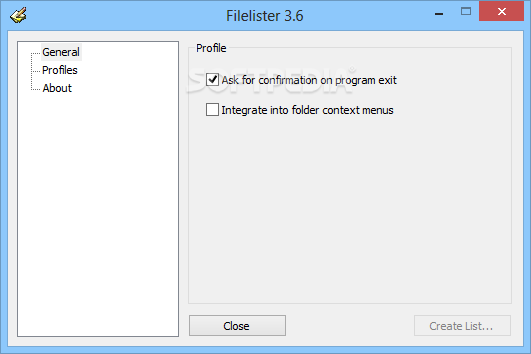 Filelister