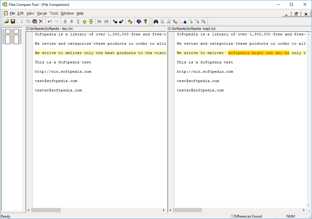 Files Compare Tool