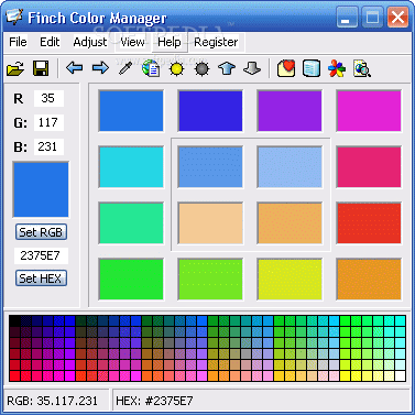 Finch Color Manager