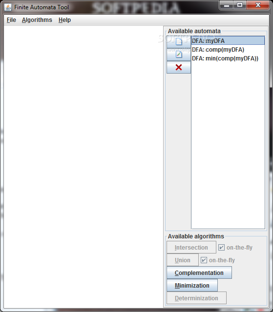 Finite Automata Tool