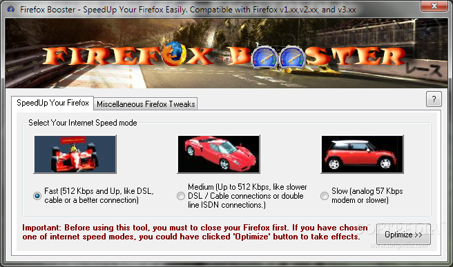 Firefox Booster