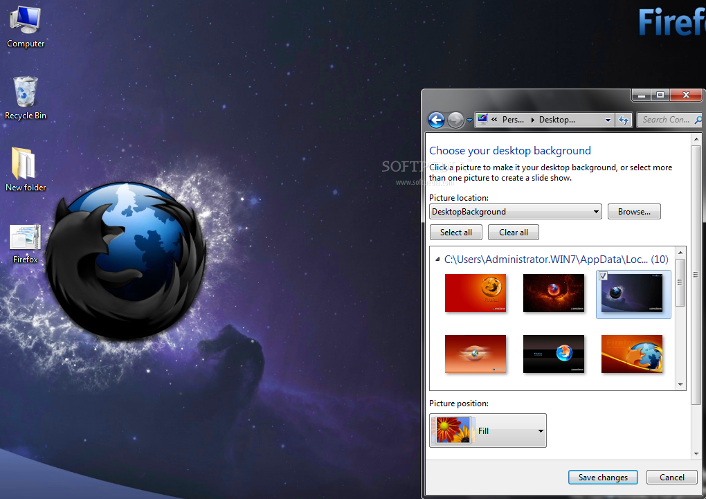Firefox Windows 7 Theme