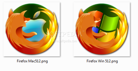 Firefox for Mac and Windows Icons