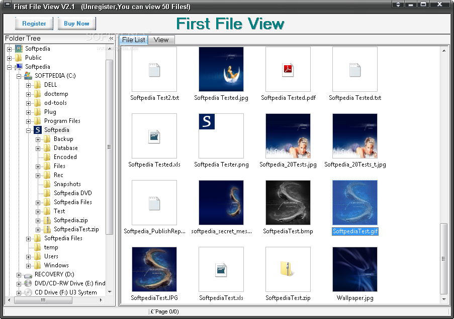 First File View