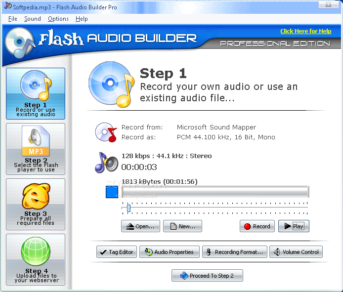 Flash Audio Builder Pro