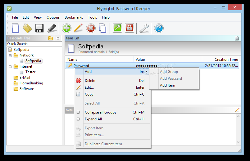 FlyingBit Password Keeper Portable