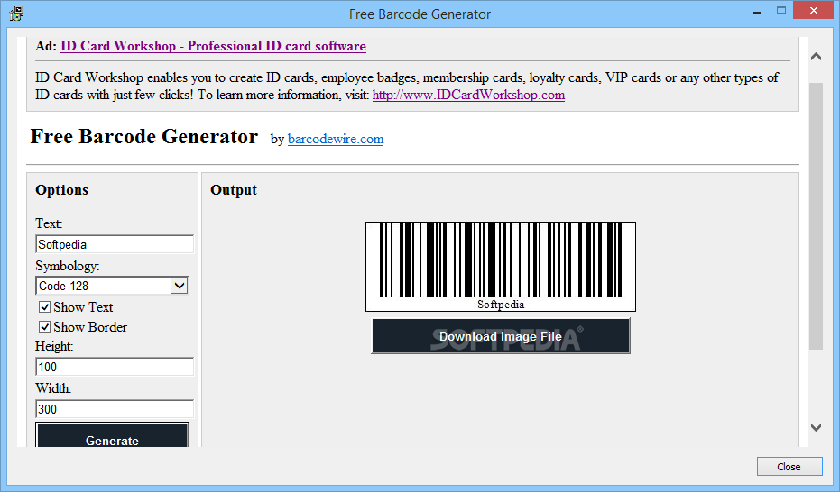 Free Barcode Generator