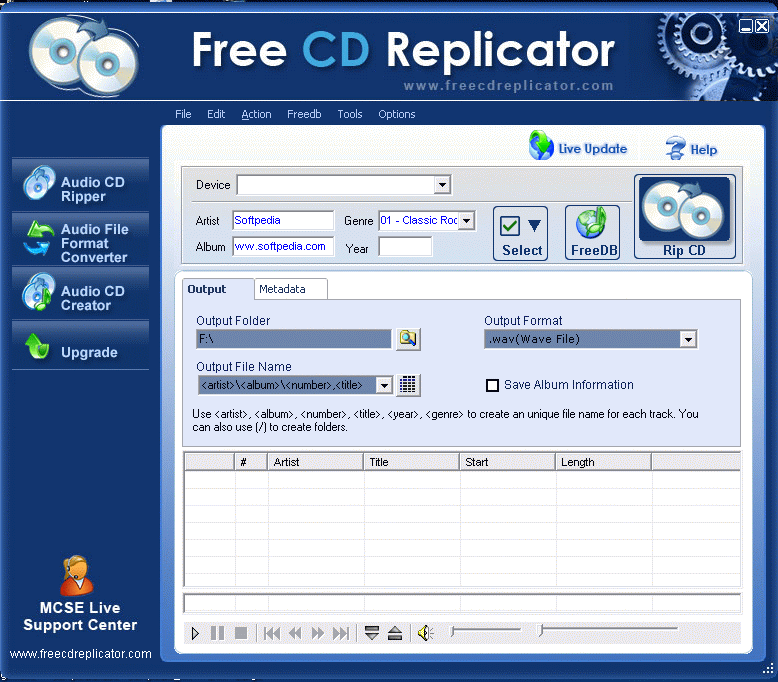 Free CD Replicator