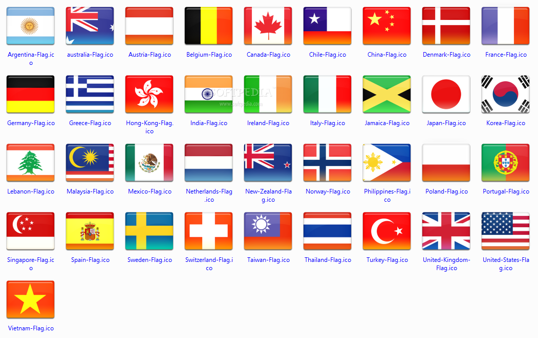 Free Country Flag Icons