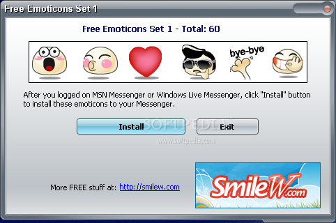 Free Emoticons Set 1