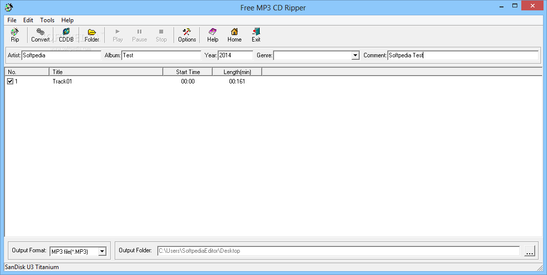 Free MP3 CD Ripper (formerly MP3 CD Ripper Pro)