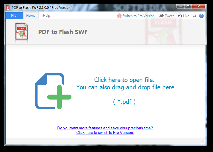 Free PDF to Flash SWF