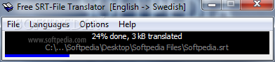 Free SRT-File Translator