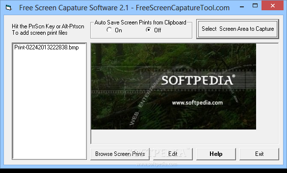 Free Screen Capature Software