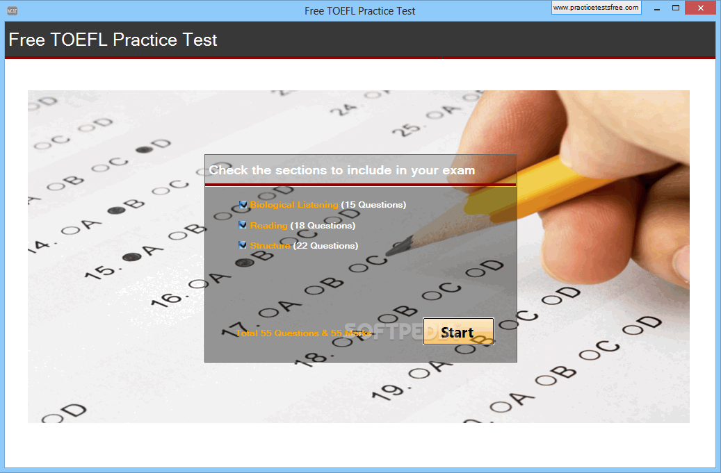 Free TOEFL Practice Test
