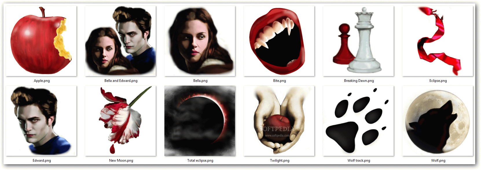 Free Twilight Desktop Icons