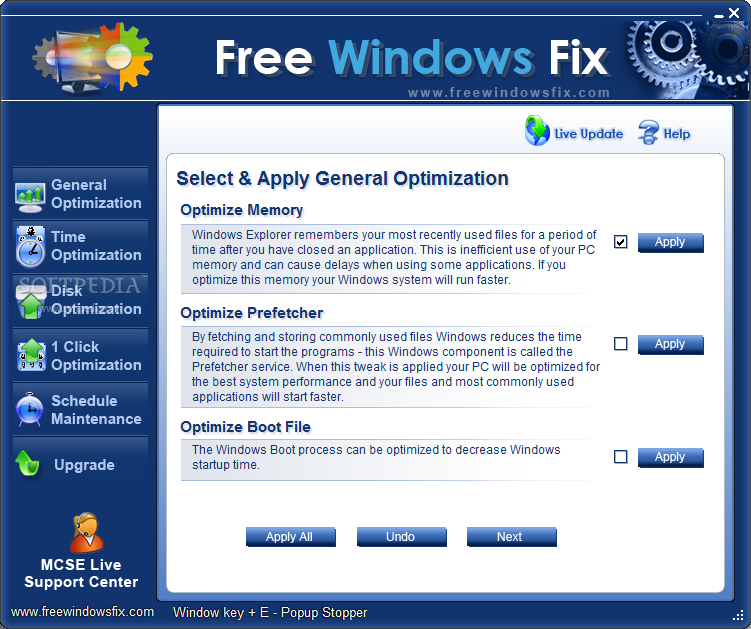 Free Windows Fix