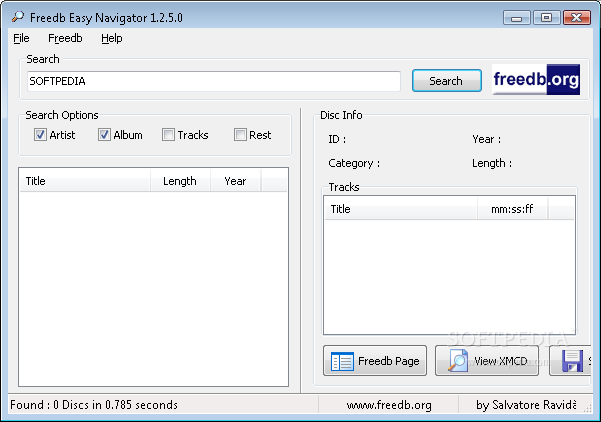 Freedb Easy Navigator