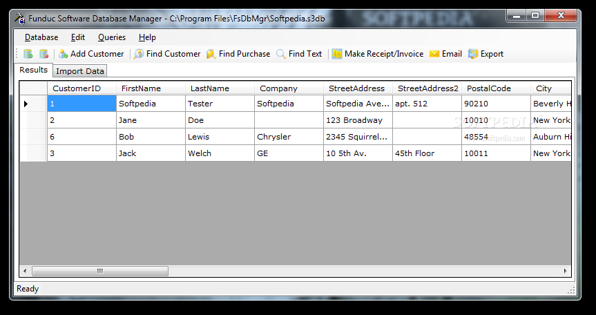 Funduc Software Database Manager Portable