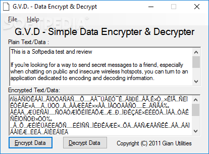 G.V.D. - Data Encrypt & Decrypt