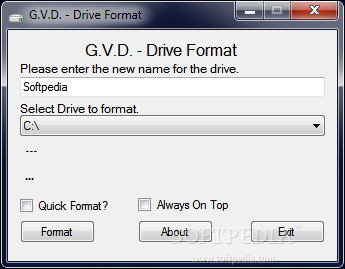 G.V.D. - Drive Format