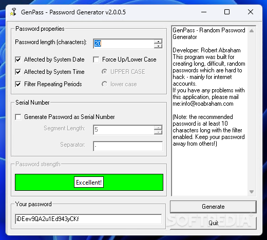 GenPass - Password Generator