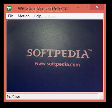 WebCam Motion Detector